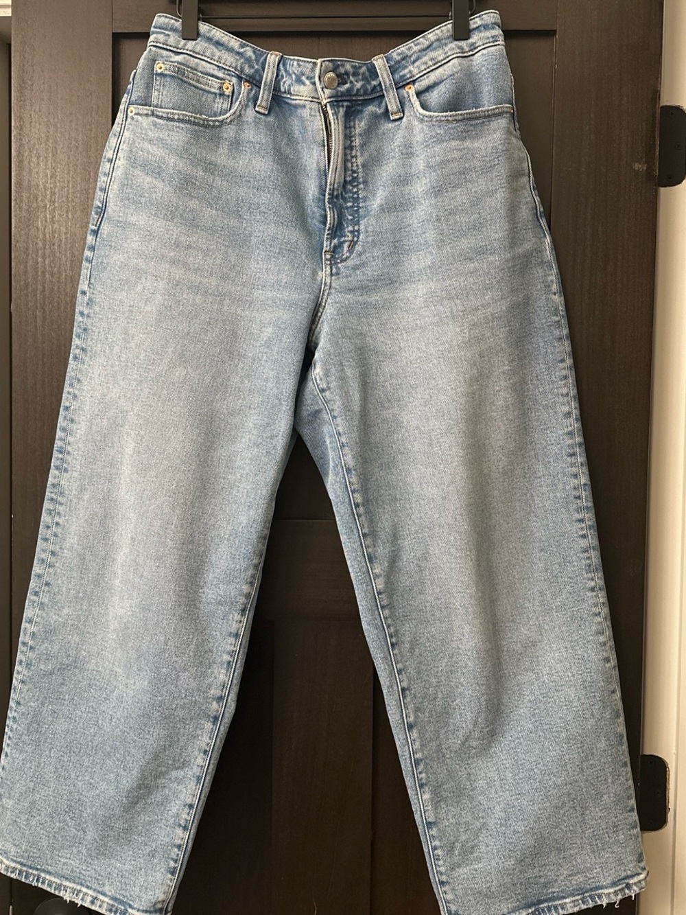 The Curvy Perfect Vintage Wide-Leg Crop Jean Raebrook Wash